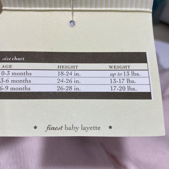 Wendy Bellissimo Baby Girls Pink Knit Cardigan Pants Set 3/6 Mo Cotton Blend NWT - Picture 6 of 10